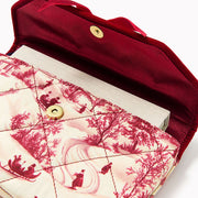 Winter Velvet Book Pouch
