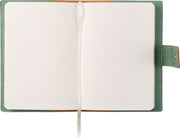 Paper Source Sage Green A5 Leather Journal Cover with Clasp