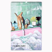 2027 Paper Source Wall Art Calendar