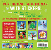 Paint by Sticker Kids (Official): Holly Jolly Christmas: Create 10 Pictures One Sticker at a Time! Includes Glitter Stickers