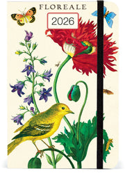 2026 Cavallini Floreale Weekly Planner