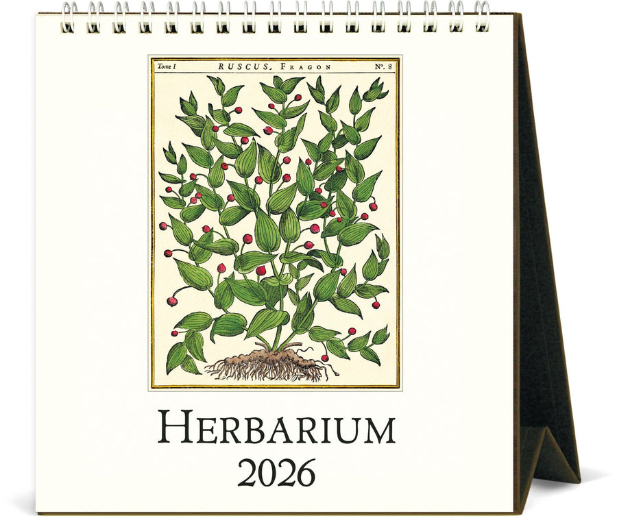 2026 Cavallini Herbarium Desk Calendar