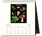 2027 Foraging Desk Calendar