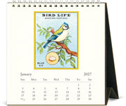 2027 Birds Desk Calendar