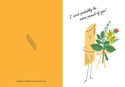 Penne Pals: 12 Pasta Pun Notecards & Envelopes