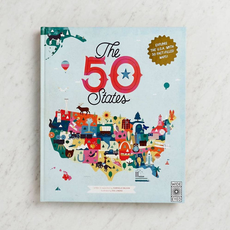 The 50 States: Explore the U.S.A. with 50 Fact-Filled Maps!