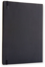 Moleskine Classic Notebook, Extra Large, Ruled, Black, Soft Cover (7.5 x 10)
